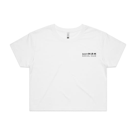 BOYMOM CROP TEE