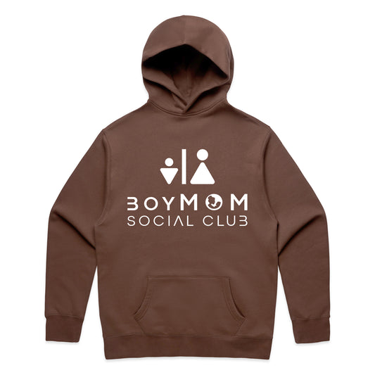 BOYMOM SIGNATURE LOGO HOODIE (PUFF LETTERS)