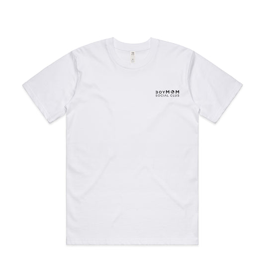 BOYMOM LOGO TEE