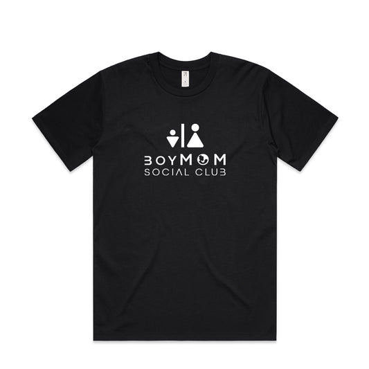 BOYMOM SIGNATURE TEE (PUFF LETTERS)